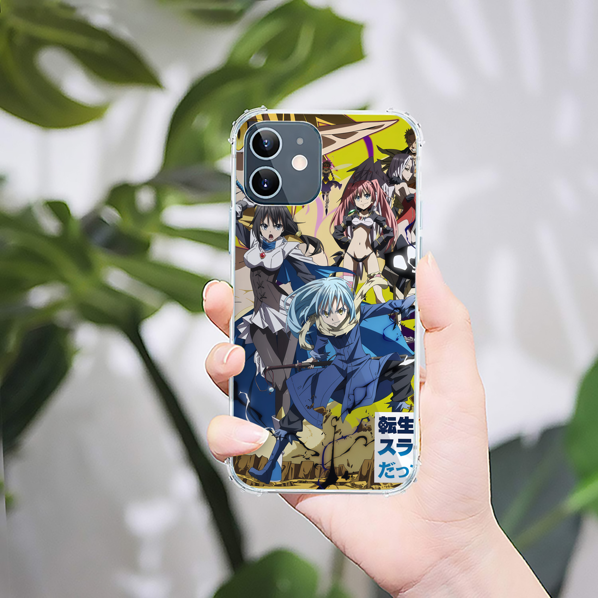 （画像用） 転スラ Regarding Reincarnated to Slime 【iPhone 12シリーズ対応】透明スマホケース（クリアソフトケース）